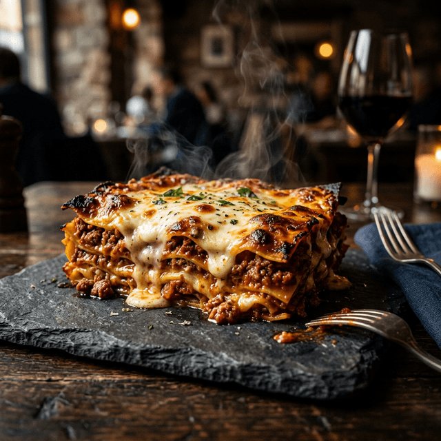 Lasana casera estilo italiano